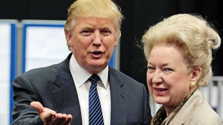 Умерла старшая сестра Дональда Трампа: ей было 86 лет