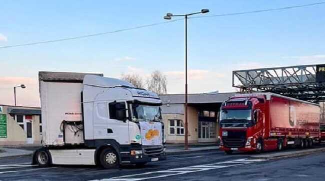 Словацкие перевозчики заблокировали движение украинских грузовиков через пункт пропуска «Вишне-Немецкое»