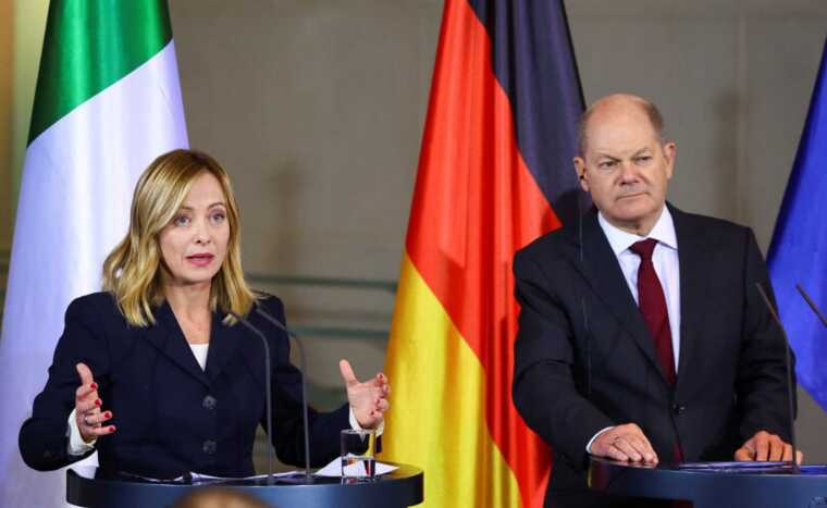 Мелоні та Шольц на саміті G20 закликали Путіна забратися з України