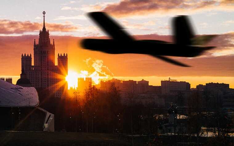 У РФ заявили про масовану атаку українських БпЛА
