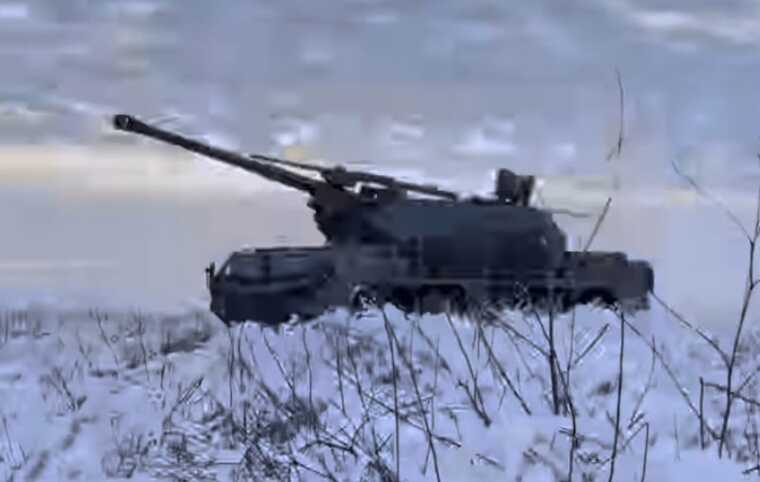 На озброєні Маріупольської бригади показали чеську САУ Dana-M2