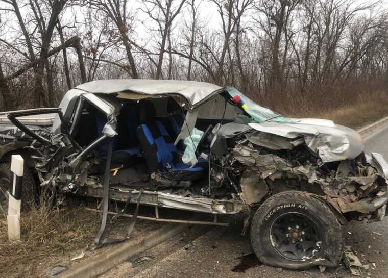 ДТП у Харківській області: поліція показала відео наслідків аварії із шістьма загиблими