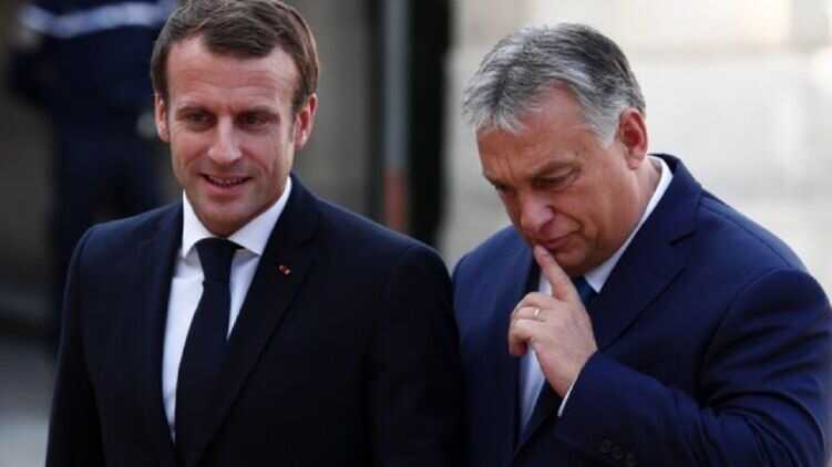 Макрон не переконав Орбана підтримати вступ України до ЄС