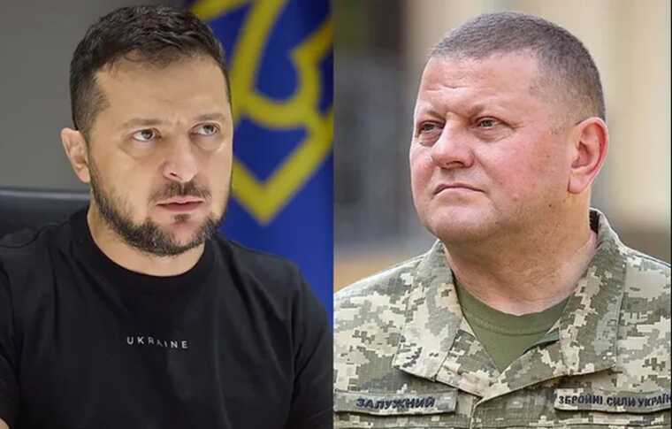 Зеленский ответил на вопрос, планируется ли увольнение Залужного