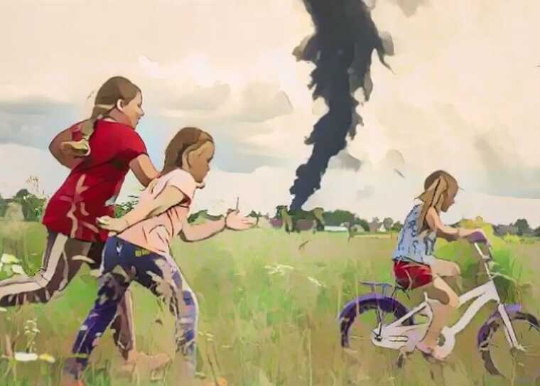 Фотографія року ЮНІСЕФ показує дівчаток на війні