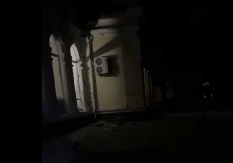 У мережі опублікували відео після атаки окупантів на залізничний вокзал Херсона