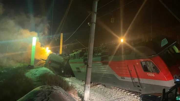 На Забайкальській залізниці у РФ зійшли з рейок 14 вантажних вагонів