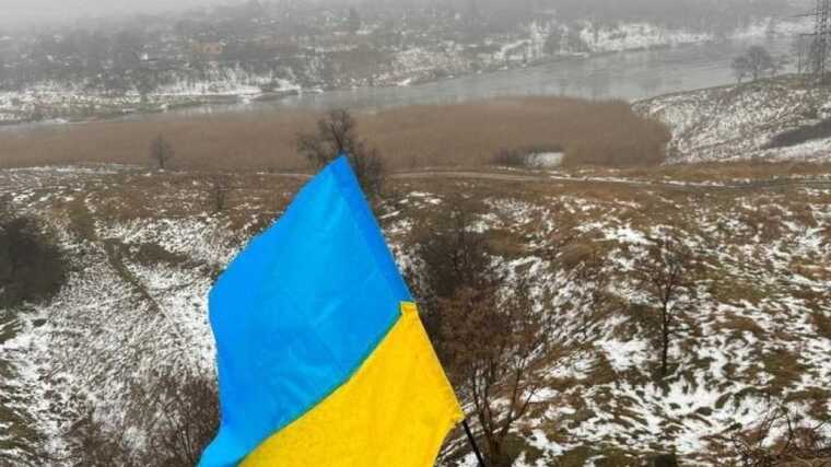 В День Соборности над оккупированной Макеевкой был поднят украинский флаг