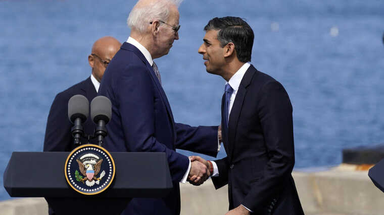 Байден і Сунак обговорили нагальну потребу в підтримці України