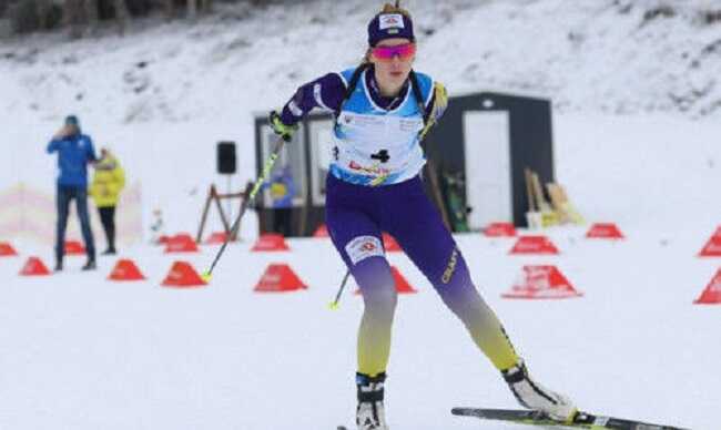 Українська біатлоністка Христина Дмитренко завоювала "бронзу" в спринті на чемпіонаті Європи-2024