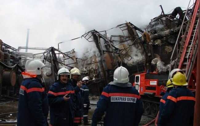 З’явилося відео моменту вибуху на НПЗ "Лукойл" у Волгограді