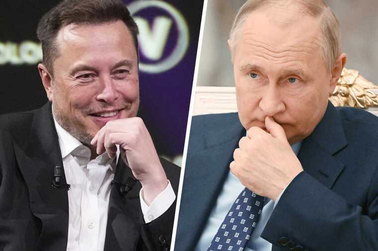 Ілон Маск прокоментував інтерв’ю Путіна Такеру Карлсону
