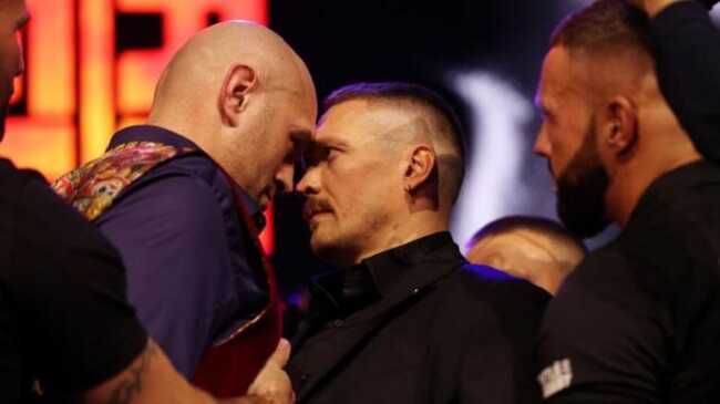 Названы гонорары Усика и Фьюри за главное сражение 2024 года