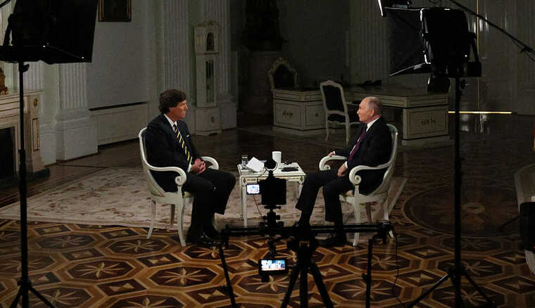 Як Путін своїм інтерв’ю Такеру Карлсону фактично знищив майбутнє РФ