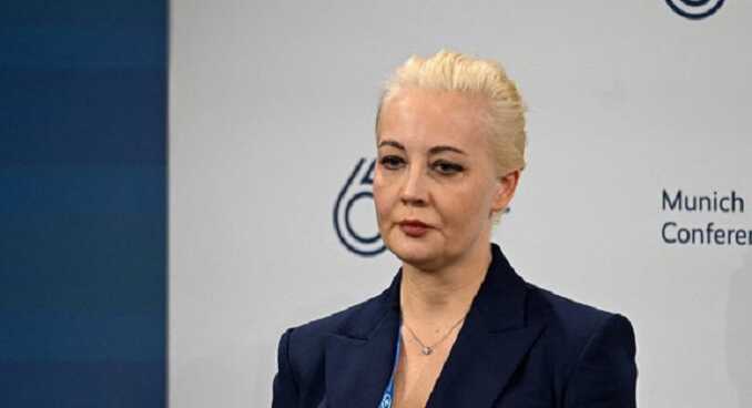 Yulia Navalna spoke at the Munich conference