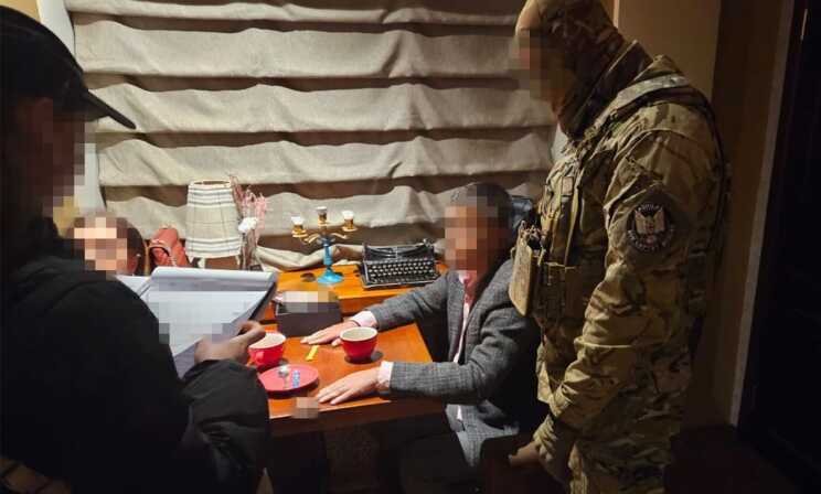 Deputy head of Zaporizhzhya regional council and his associates detained for bribery