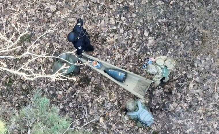 Сапери знищили бойову частину "шахеда", який знайшли в лісі під Києвом