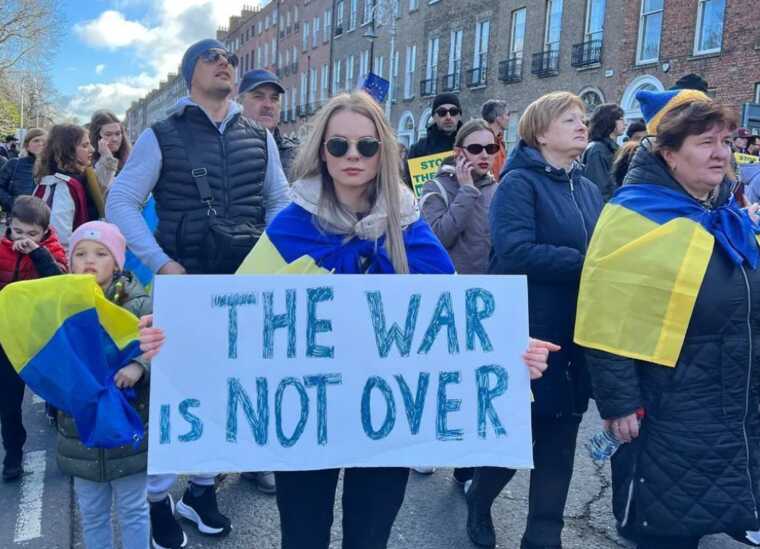 Українці в усьому світі нагадали про важливість продовжувати підтримувати Україну