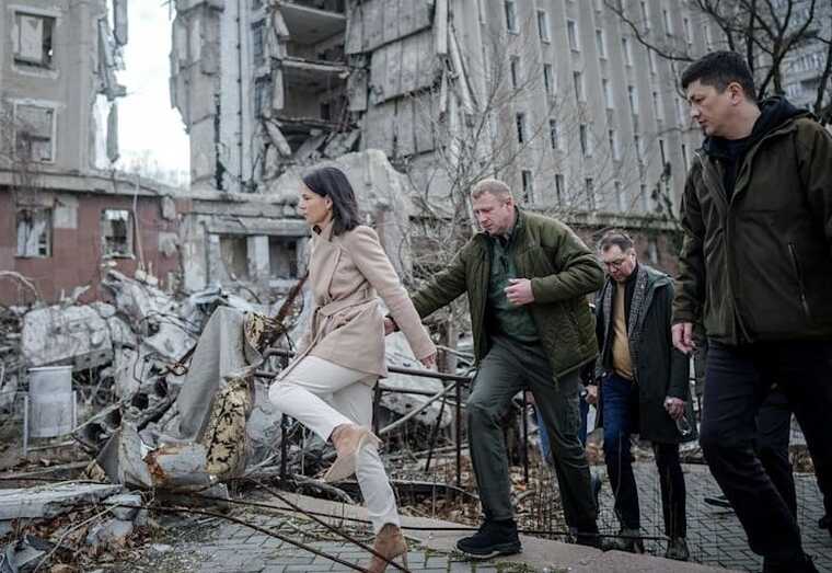 Глава МЗС Німеччини Бербок відвідала Миколаїв