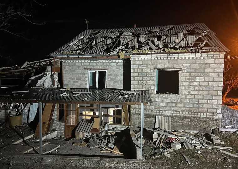 В ОВА показали фото наслідків ворожого удару по Дніпру