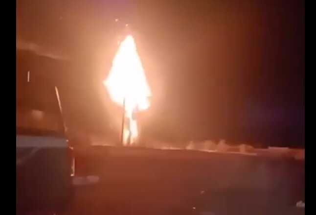 Українські військові показали відео знищення ворожого "шахеда"