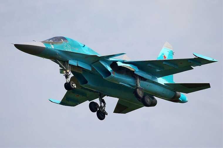 Ukrainian defenders shot down another enemy Su-34