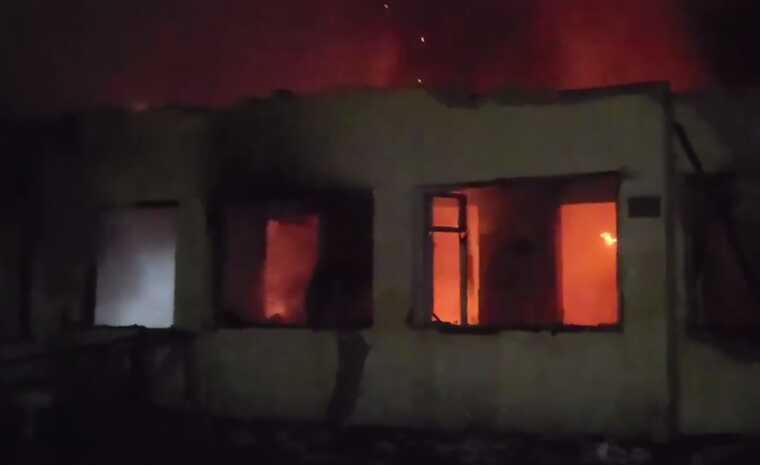 Внаслідок нічної атаки БПЛА на Одесу виникла пожежа