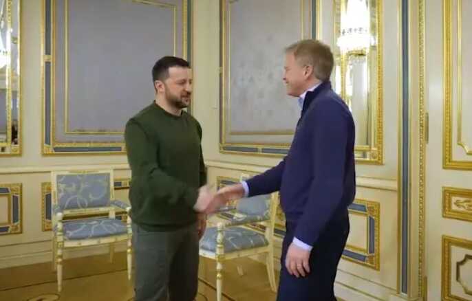 Зеленский встретился с министром обороны Великобритании