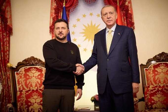 Zelenskyy met with Erdogan in Turkey