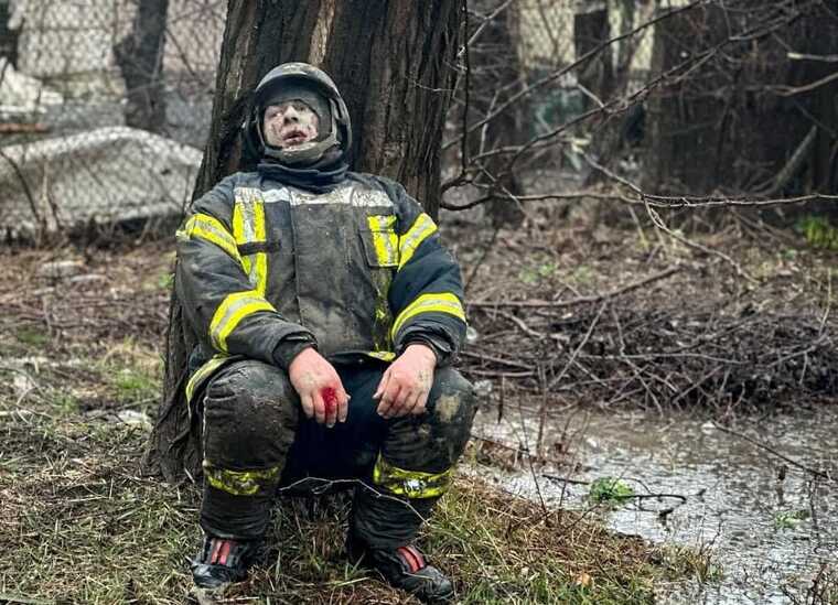 Footage from the scene of yesterday’s hit in Odesa is being published on the Internet