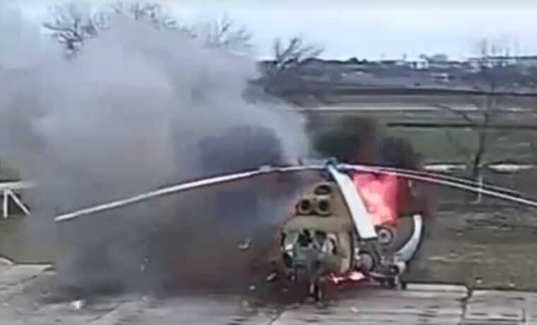 Опубліковано відео атаки БПЛА на військову частину у Придністров’ї