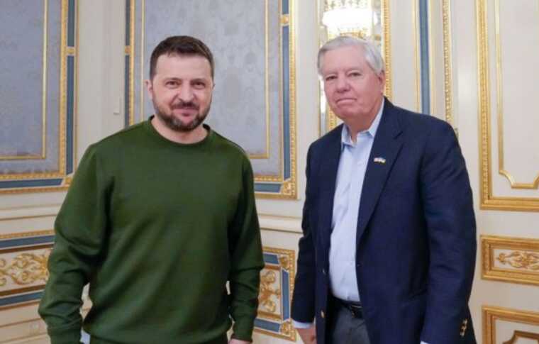 Обговорювали допомогу Україні: Зеленський і Шмигаль зустрілися з сенатором США