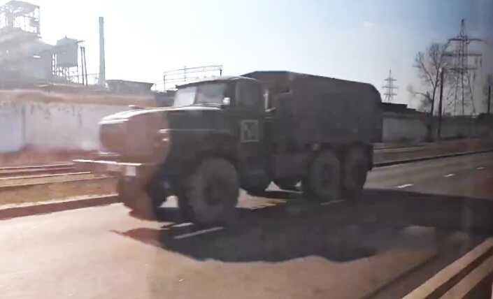 У напрямку Бердянська фіксується переміщення військової техніки окупантів