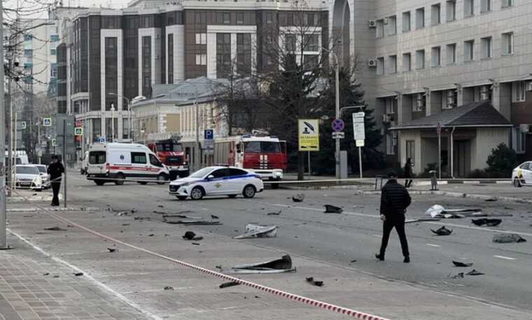 У Бєлгороді показали наслідки атак БПЛА: росіяни скаржаться на розвалені будинки