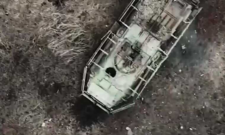 Прикордонники на Бахмутському напрямку знищили ворожий БТР-82А