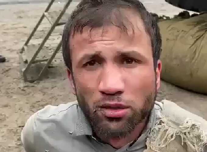 РосСМИ публикуют видео задержания одного из террористов