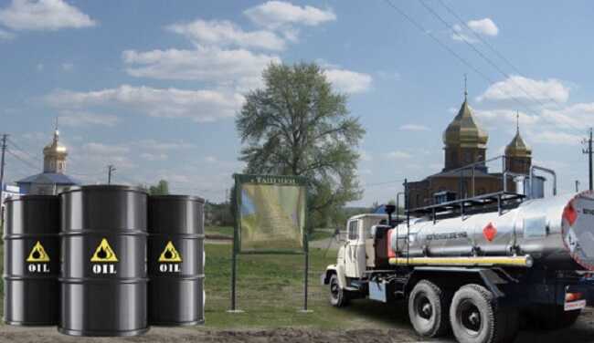 Мешканці Обухівського району обурені розливом мастил на місці свердловини питної води