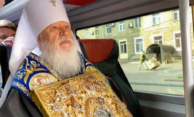 «Слуги народу» з Одеської облради поставили московського митрополита на бюджетне забезпечення