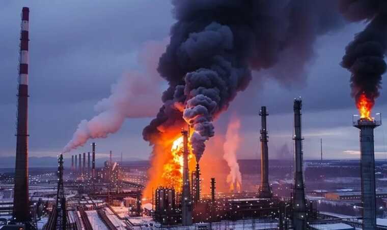 Bloomberg: Атаки дронів на НПЗ б’ють по доходах Кремля