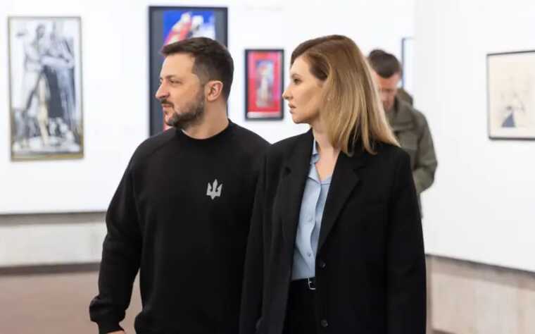 Олена та Володимир Зеленські вперше за довгий час разом вийшли у світ