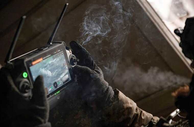 Special forces of the National Guard defeated a column of armored vehicles of the invaders