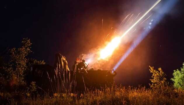 The Air Force showed how air defence shot down Shaheds in the Kherson region at night