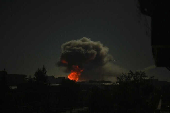 An explosion was heard in Odesa after the launch of a Russian rocket