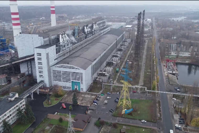 У мережі опублікували відео, як зараз виглядає Трипільська ТЕС після вчорашніх прильотів