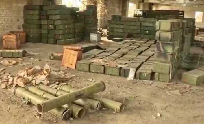 У Херсонській області партизани знайшли склад окупантів