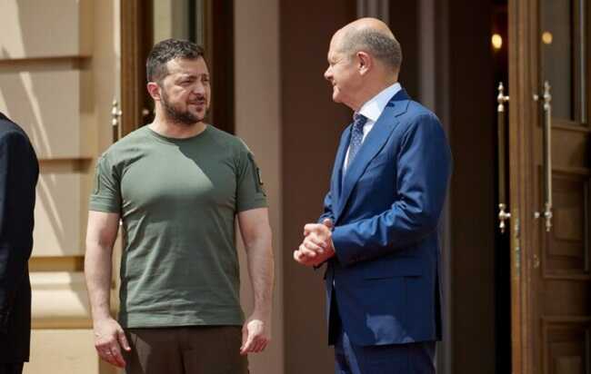 Zelenskyy spoke with Scholz and thanked Patriot