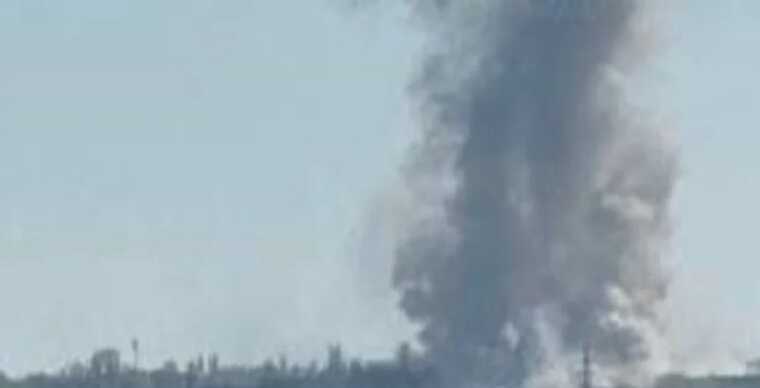 An explosion occurred in occupied Luhansk: a new video of the arrival has appeared