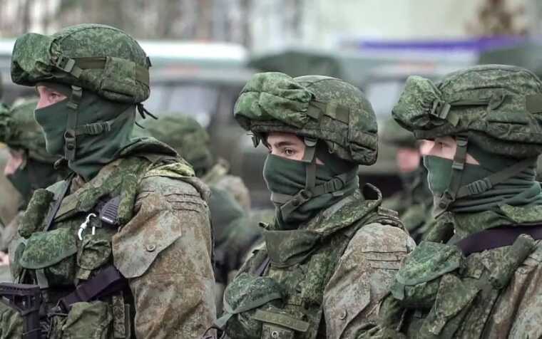 The media showed how many Russian territories occupied Ukrainian territories in a year