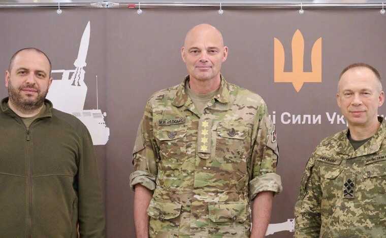 Сирський та Умєров зустрілися з новим командувачем армії Данії