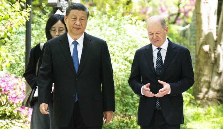 КНР намагається переконати Німеччину, що вони забагато жертвують заради України